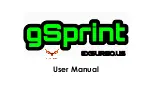 Предварительный просмотр 1 страницы Exsurgo gSprint User Manual