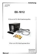 Preview for 1 page of Exsys EX-1012 Manual