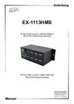 Exsys EX-1113HMS Manual preview
