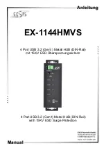 Предварительный просмотр 1 страницы Exsys EX-1144HMVS Manual