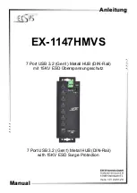 Exsys EX-1147HMVS Manual preview