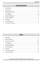 Preview for 2 page of Exsys EX-1171 Manual