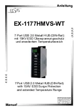 Предварительный просмотр 1 страницы Exsys EX-1177HMVS-WT Manual