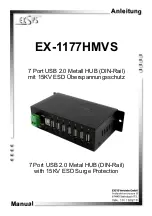 Exsys EX-1177HMVS Manual предпросмотр