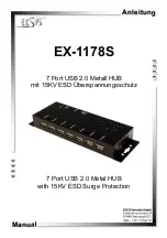 Exsys EX-1178S Manual предпросмотр