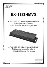 Предварительный просмотр 1 страницы Exsys EX-1183HMVS Manual