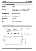 Предварительный просмотр 14 страницы Exsys EX-1183HMVS Manual