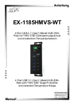 Exsys EX-1185HMVS-WT Manual предпросмотр