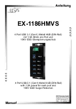 Exsys EX-1186HMVS Manual предпросмотр