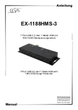 Exsys EX-1188HMS-3 Manual предпросмотр