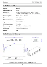 Предварительный просмотр 8 страницы Exsys EX-1189HMVS-3W Manual