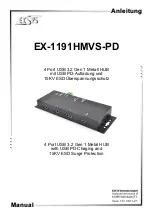 Preview for 1 page of Exsys EX-1191HMVS-PD Manual