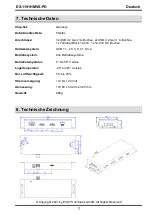 Preview for 7 page of Exsys EX-1191HMVS-PD Manual