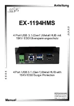 Preview for 1 page of Exsys EX-1194HMS Manual