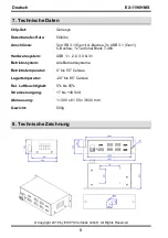 Предварительный просмотр 8 страницы Exsys EX-1196HMS Manual