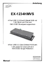 Exsys EX-1234HMVS Manual предпросмотр