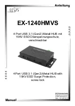 Exsys EX-1240HMVS Manual предпросмотр