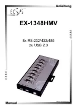 Exsys EX-1344HMV Manual предпросмотр