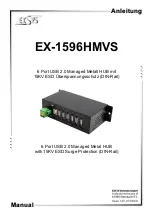 Exsys EX-1596HMVS Manual предпросмотр