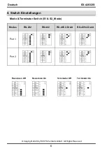 Preview for 6 page of Exsys EX-42032IS Manual