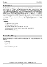 Preview for 12 page of Exsys EX-42034 Manual