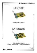 Exsys EX-42062 User Manual предпросмотр