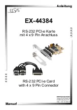 Exsys EX-44384 Manual preview