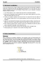 Preview for 18 page of Exsys EX-45032 Manual