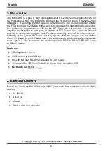 Preview for 12 page of Exsys EX-45034 Manual