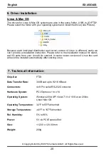 Preview for 20 page of Exsys EX-45034IS Manual