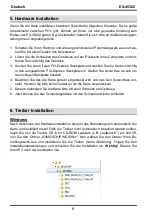 Preview for 8 page of Exsys EX-45362 Manual