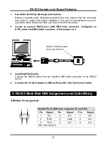 Предварительный просмотр 3 страницы Exsys EX-47920 Manual