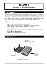 Exsys EX-47925 Manual предпросмотр