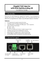 Exsys EX-6007POE Installation Manual предпросмотр