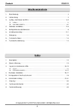 Preview for 2 page of Exsys EX-6111 Manual