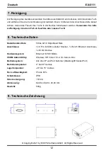 Preview for 12 page of Exsys EX-6111 Manual