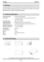 Preview for 22 page of Exsys EX-6111 Manual