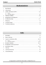 Предварительный просмотр 2 страницы Exsys EX-6111PoE Manual