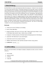 Preview for 3 page of Exsys EX-6118PoE Manual