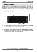 Preview for 6 page of Exsys EX-6122PoE Manual