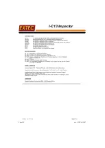 Preview for 284 page of Extec I-C13 Impactor Operating And Maintenance Manual