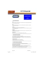 Preview for 286 page of Extec I-C13 Impactor Operating And Maintenance Manual