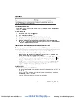 Preview for 3 page of Extech Instruments 380260 User Manual