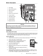 Предварительный просмотр 4 страницы Extech Instruments 380360 User Manual