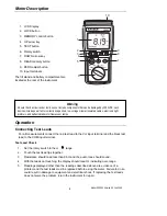 Предварительный просмотр 4 страницы Extech Instruments 380363 User Manual