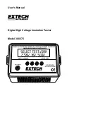 Предварительный просмотр 1 страницы Extech Instruments 380375 User Manual