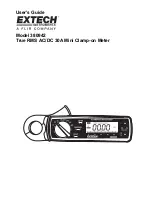 Preview for 1 page of Extech Instruments 380942 User Manual