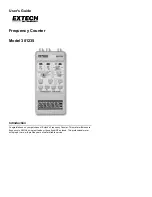 Предварительный просмотр 1 страницы Extech Instruments 381235 User Manual