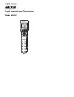 Extech Instruments 403265 User Manual preview