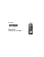 Extech Instruments 407706 User Manual предпросмотр